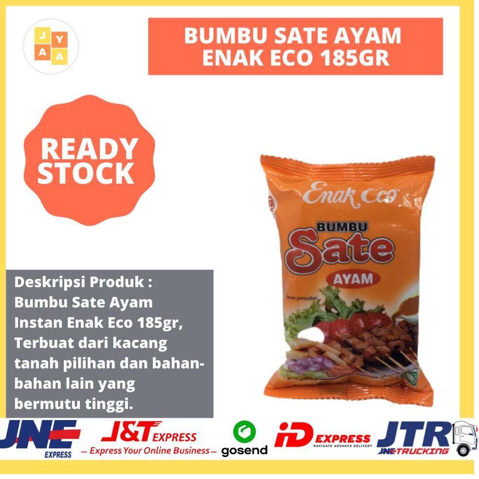 

⇃ Bumbu Sate Ayam Instan Enak Eco 185gr ,,,,
