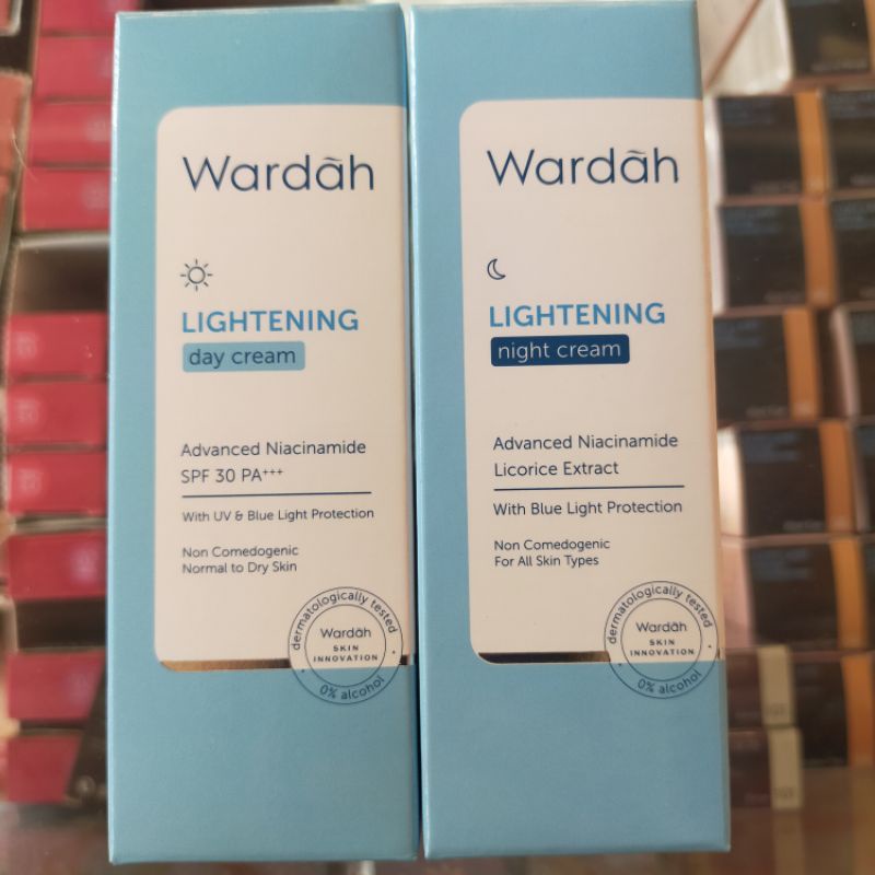 Wardah Lightening Series Face Wash Toner Cream Serum Micelar Facemist Cleansing
