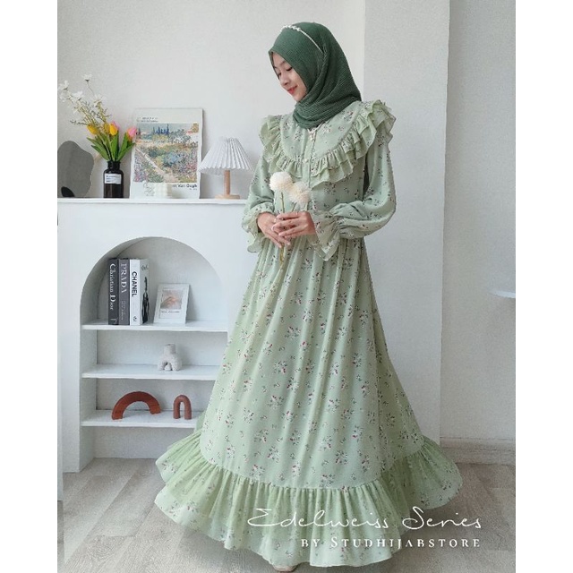 Edelweiss KyungMi Series Vintage Dress by STUDHijabstore