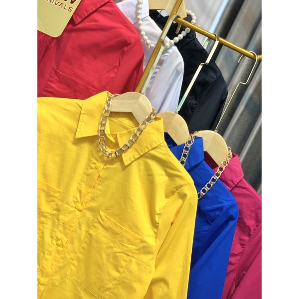 FW B1372 Kemeja Katun Premium Quality