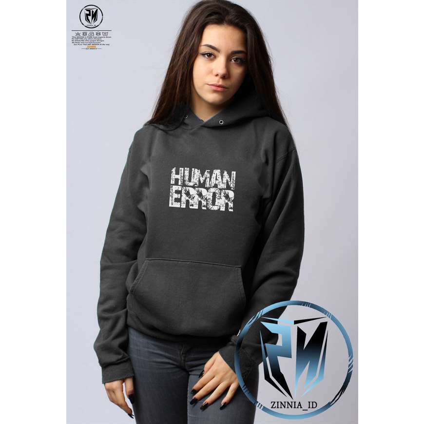 JAKET HOODIE SWEATER HUMAN ERROR