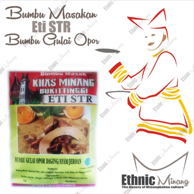 

bumbu gulai opor Eti STR khas rumah makan Padang Sumatra barat Sumbar Bukittinggi