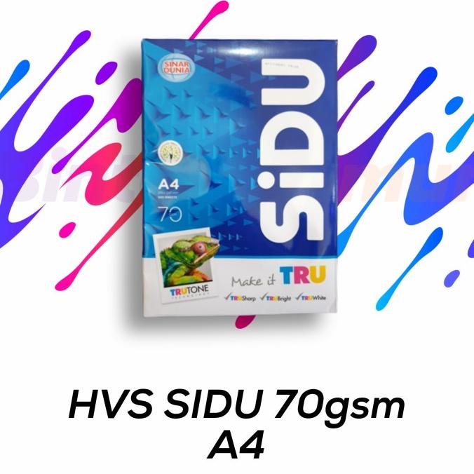 

HARGA DISKON Kertas HVS 70 gram SIDU A4