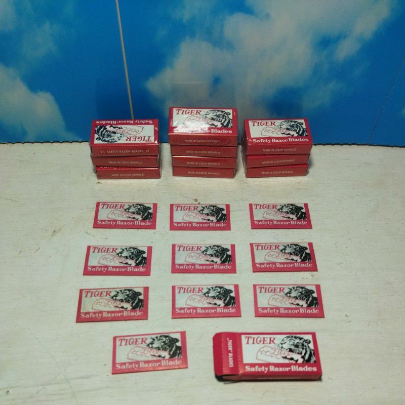 Silet Tiger original isi 10 pieces