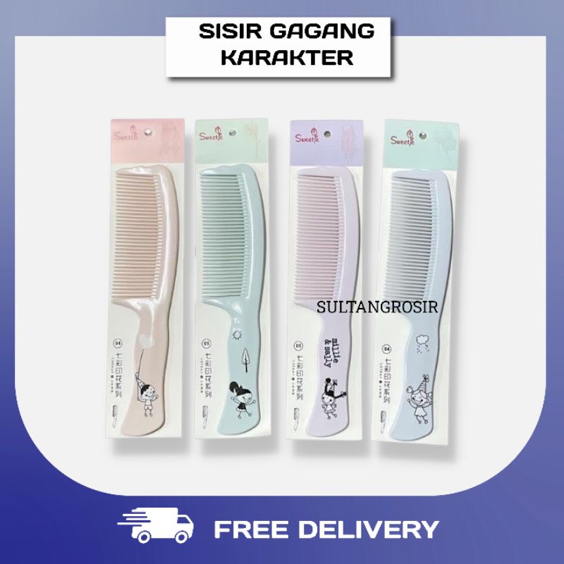 SISIR GAGANG KARAKTER/ SISIR GAGANG