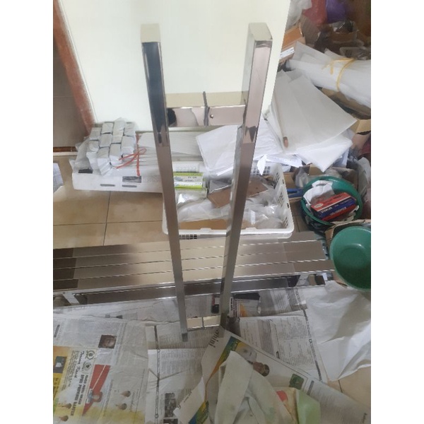 HANDLE PINTU GAGANG PINTU PANJANG 150 CM BAUT TEMBUS JARAK KAKI 110CM