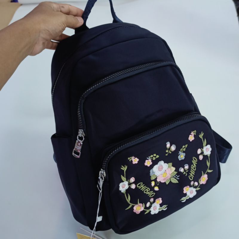 Tas ransel wanita chibao ory import termurah 3078 bungga