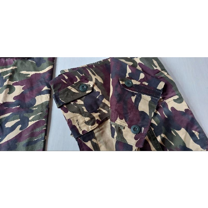 PDL BANSER CATTON TWILL bonus nama dada / bordir