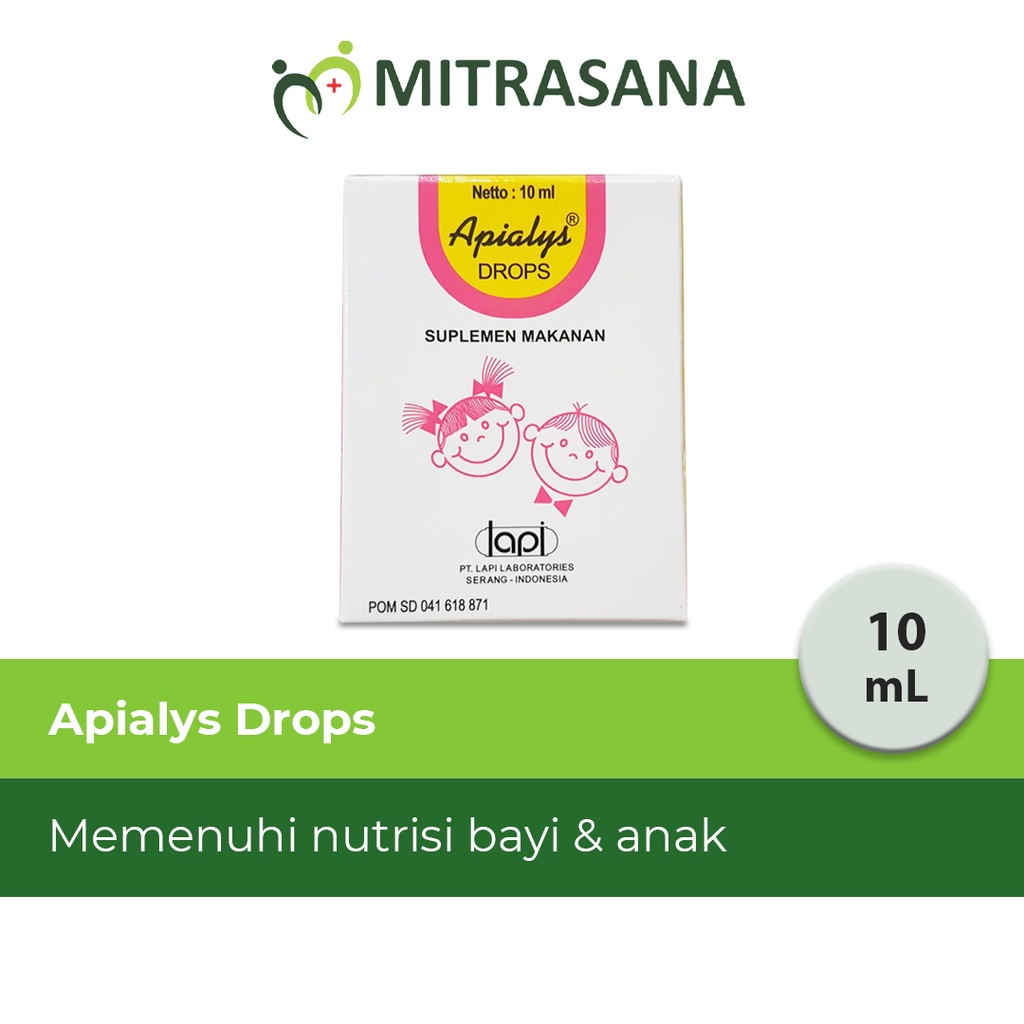 Apialys Drop 10 Ml - Vitamin Nafsu Makan