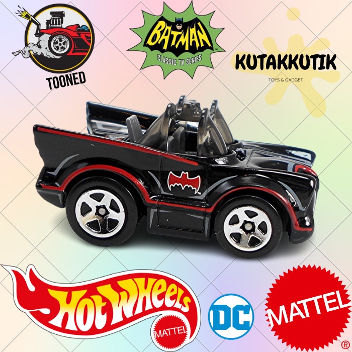 Hot Wheels Classic TV Series Batmobile Lot E 2022 Tooned
