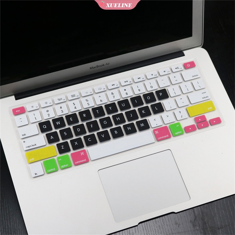 Film Pelindung keyboard Bahan TPU Transparan Ultra Tipis Tahan Debu Tahan Air Untuk Macbook Pro Air A1466 A1466 A1502 13 inch