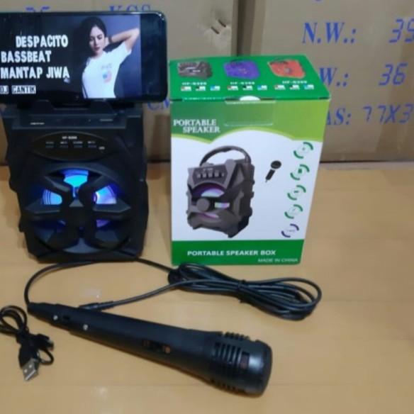 Speaker Karaoke Bluetooth With Mic Karaokean HF S288 - S 288
