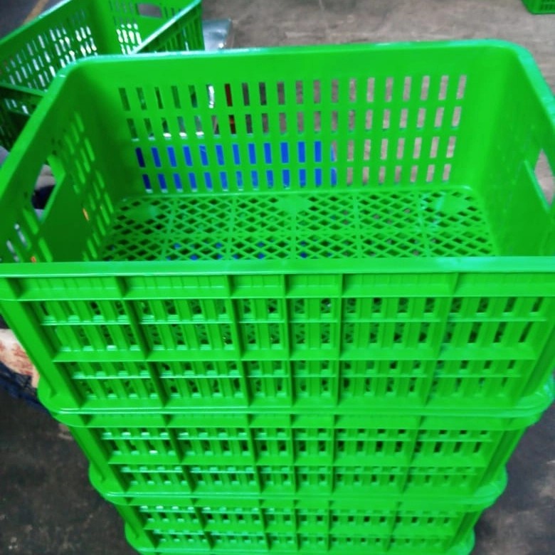 62x43x32 Box Container Rabbit 2006 Plastik Keranjang Industri Sayur Ikan Krat Buah