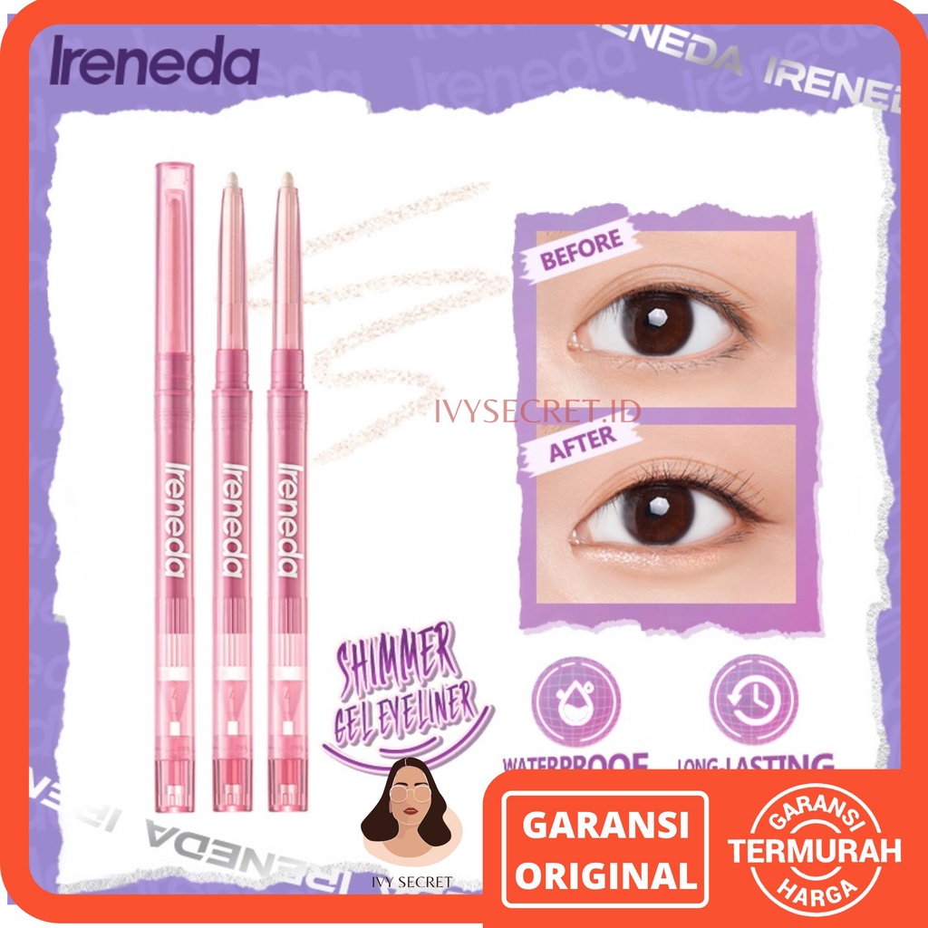 Ireneda Eyeshadow Stick Shimmer Creamy Eyeshadow Ireneda Eyeshadow Pencil Glitter Eyeshadow High Pigmented