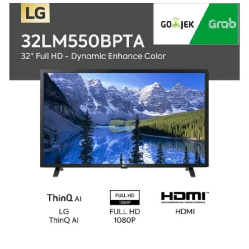 TV LED 32 INCH DIGITAL TV LG 32LM55 32LM550 32LM550BPTA GARANSI RESMI