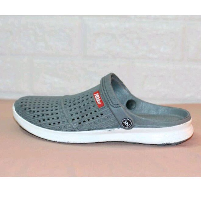 Nikko 8151 - Sepatu Sendal Karet Pria Dewasa Tali Belakang Anti Air Size 38 -42