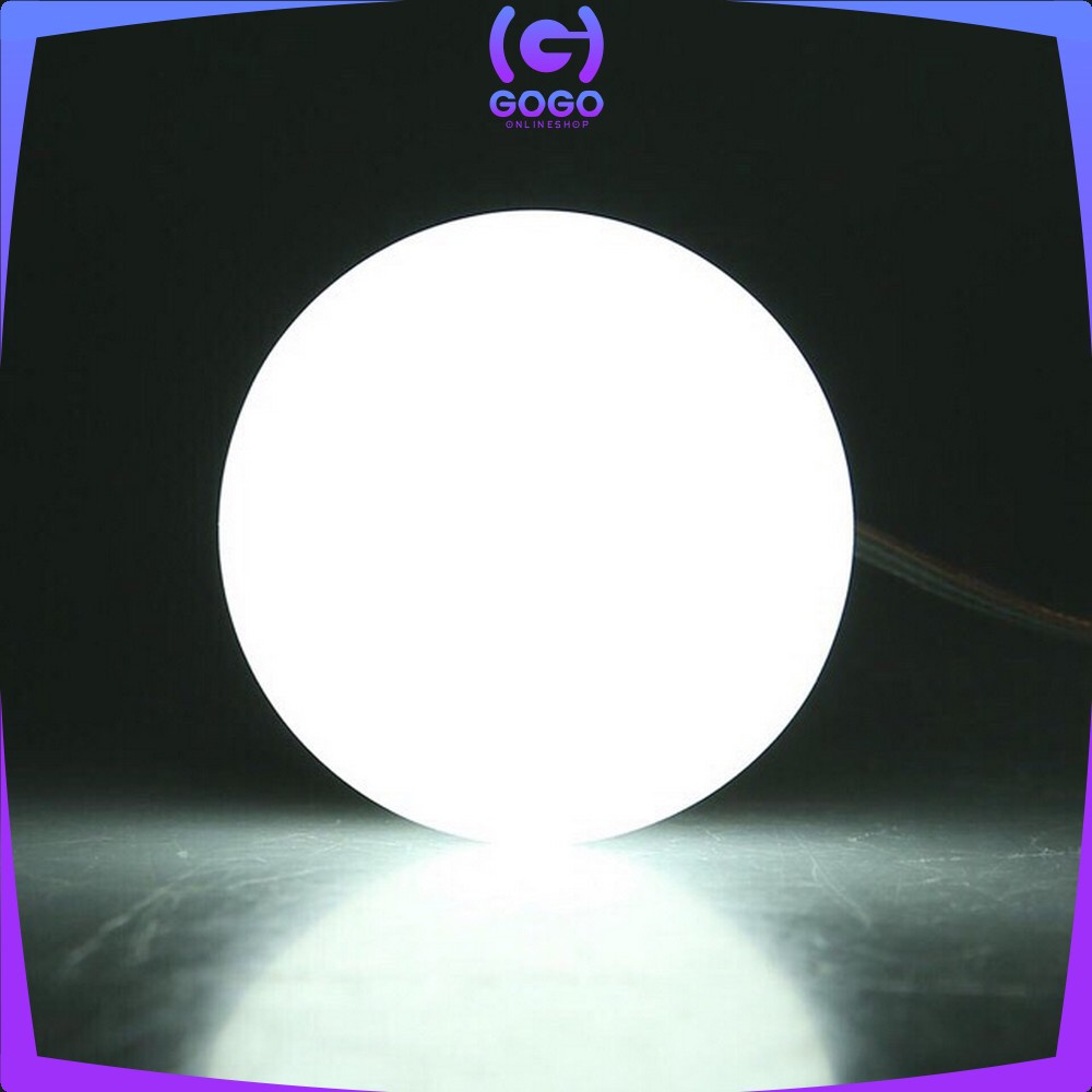 GOGO-K2 Lampu Led Meja Rias Make Up | Lampu Kaca Rias Vanity Mirror Light ( 10 Bohlam )