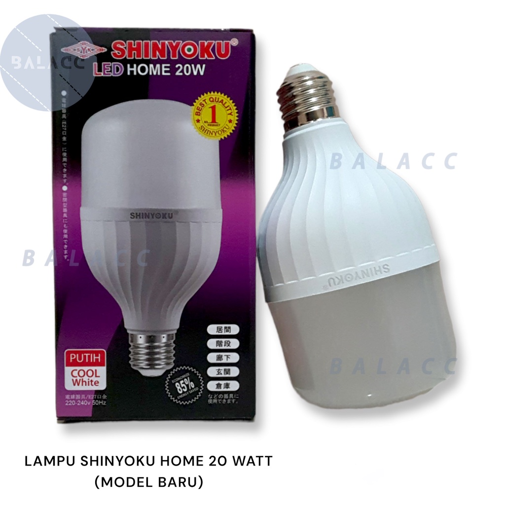 Lampu Led Shinyoku Home 20 Watt Capsule / Lampu Shinyoku 20w / Lampu Bohlam 20 Watt / Lampu Led 20w