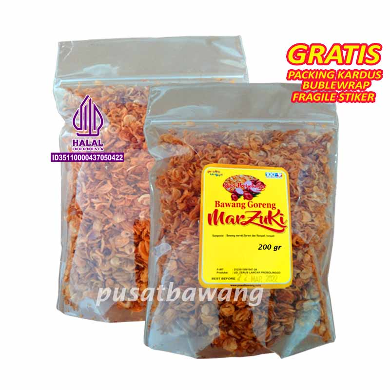 

bawang goreng asli probolinggo 200gr asli