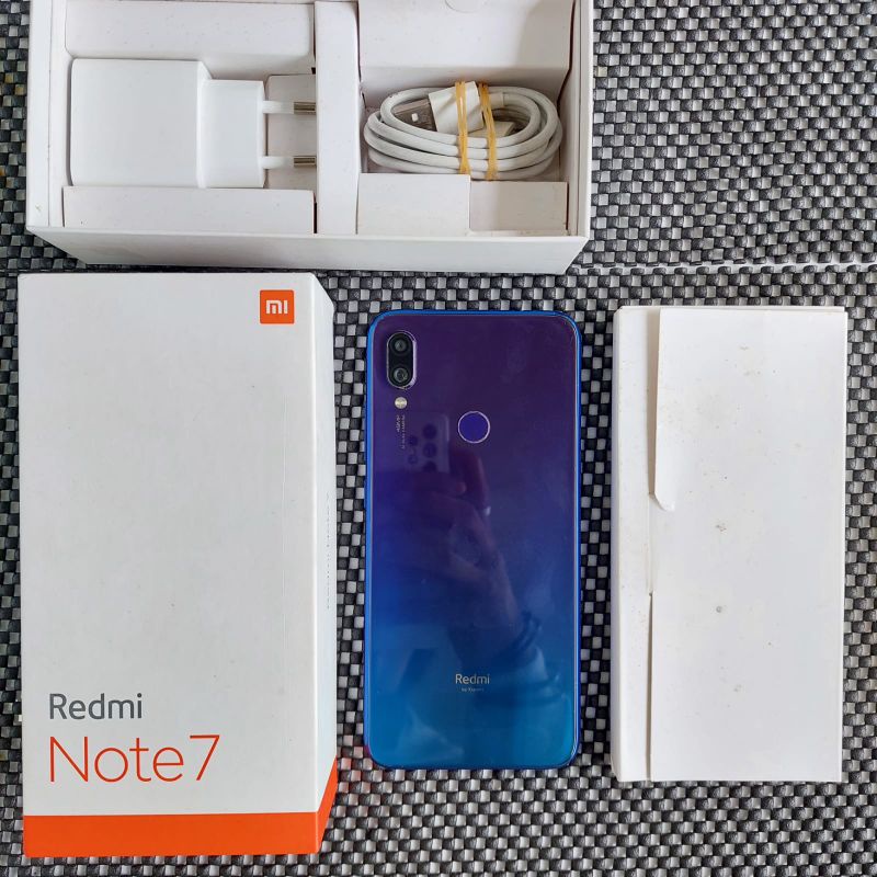 Redmi Note 7 4/64 Second Fullset Ori