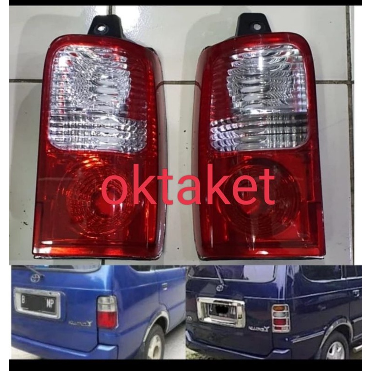 stop lamp lampu belakang Kijang New / Kijang kapsul 1997-2000 model Kristal