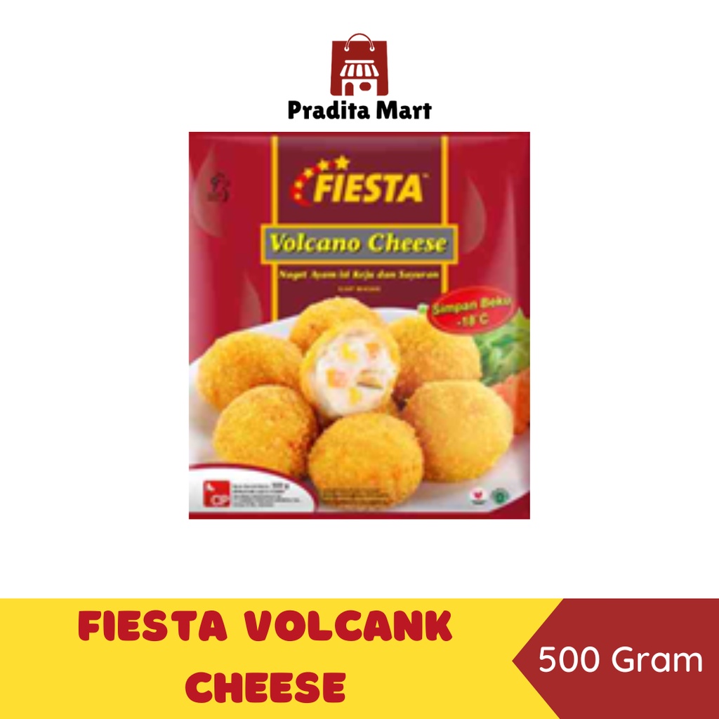 

FROZEN FOOD Fiesta Volcano Cheese 500 gr