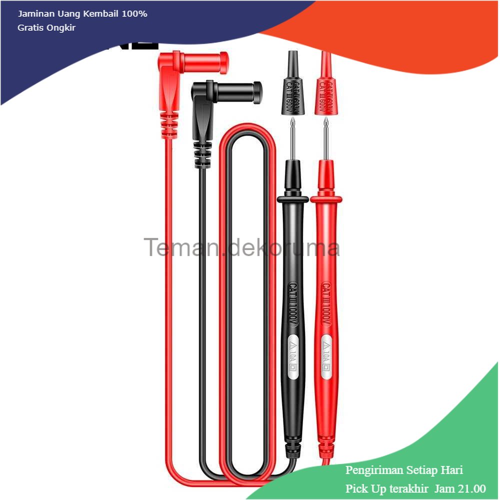 TD - PR2 ANENG Kabel Digital Multimeter Test Lead Retardant 10A 1000V - PT1009