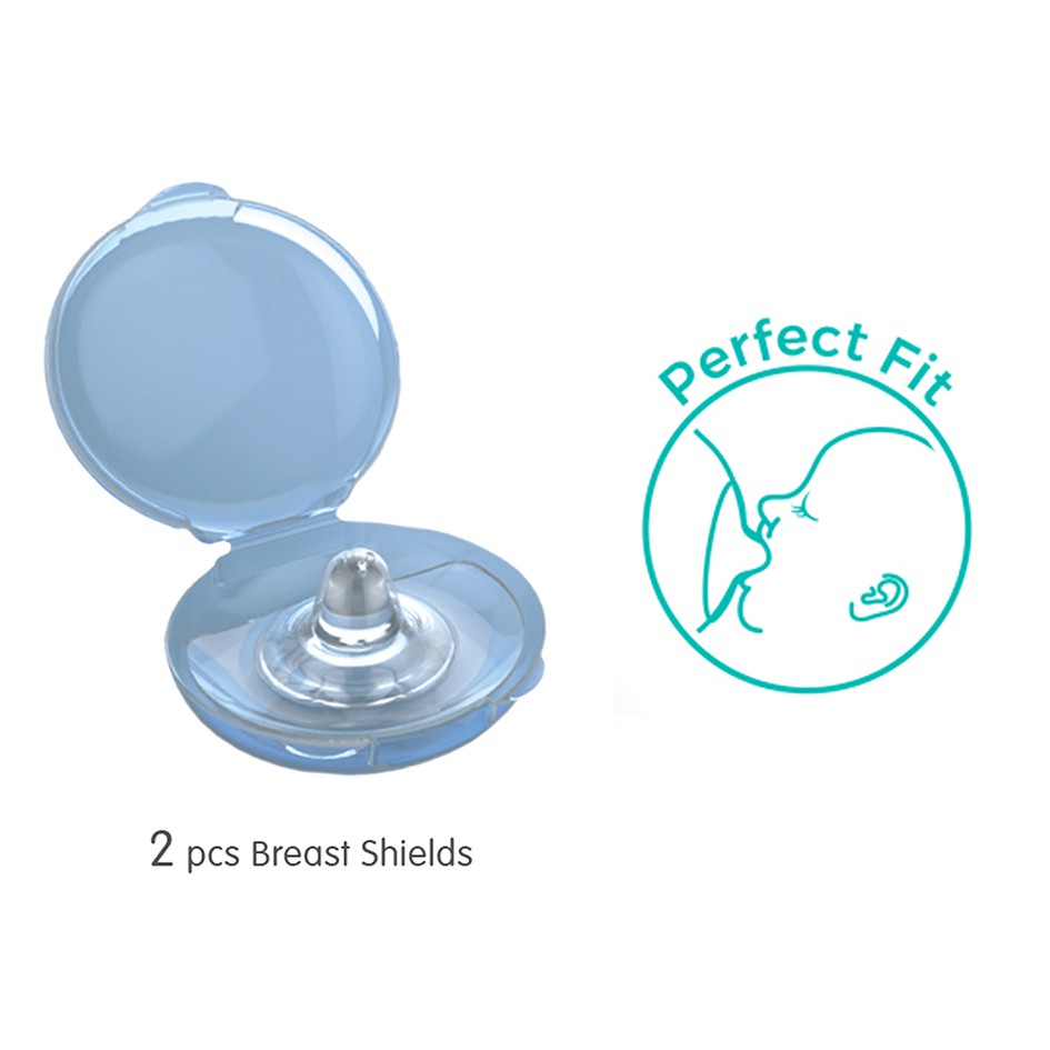 Baby Safe BPM04 Breast Nipple Shield (2pcs) pelindung puting