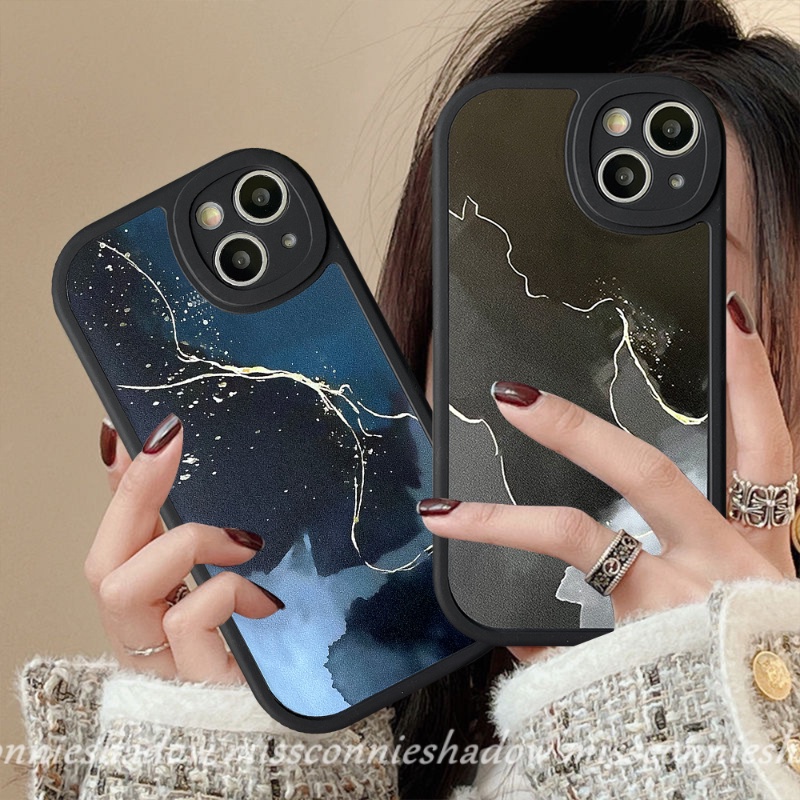 Case Garis Cat Air Abstrak Baru Untuk Samsung A04 A03s A12 A04s A32 A03 A13 A21s A52 A53 A20s A22 A73 A72 A71 A10s A52s A50s A33 A51 A30s A50 A11 A02s A23 A31 A20 Soft TPU Cover