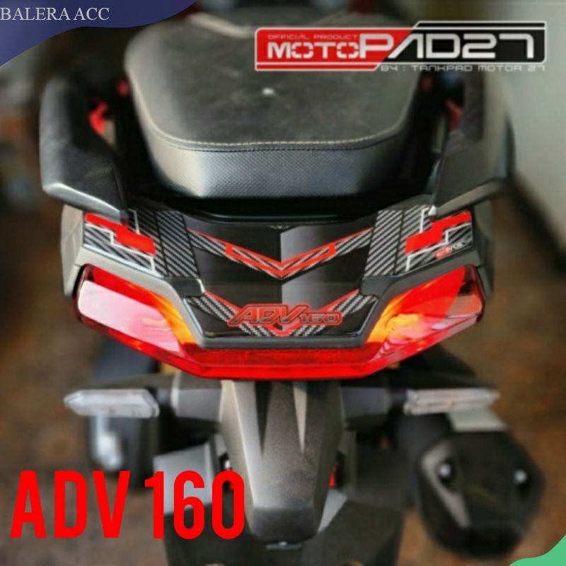 Stiker Tailpad ADV 160 Stiker Ductail ADV 160 bahan Resin Original