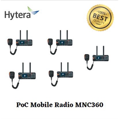 Hytera  MNC360 (5 pcs) PoC Mobile Radio