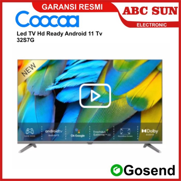 Led TV Coocaa 32S7G Hd Ready Android 11 Tv Diskon