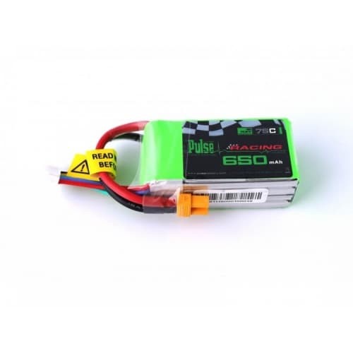 PULSE 650MAH 4S 14.8V 75C - LIPO BATTERY