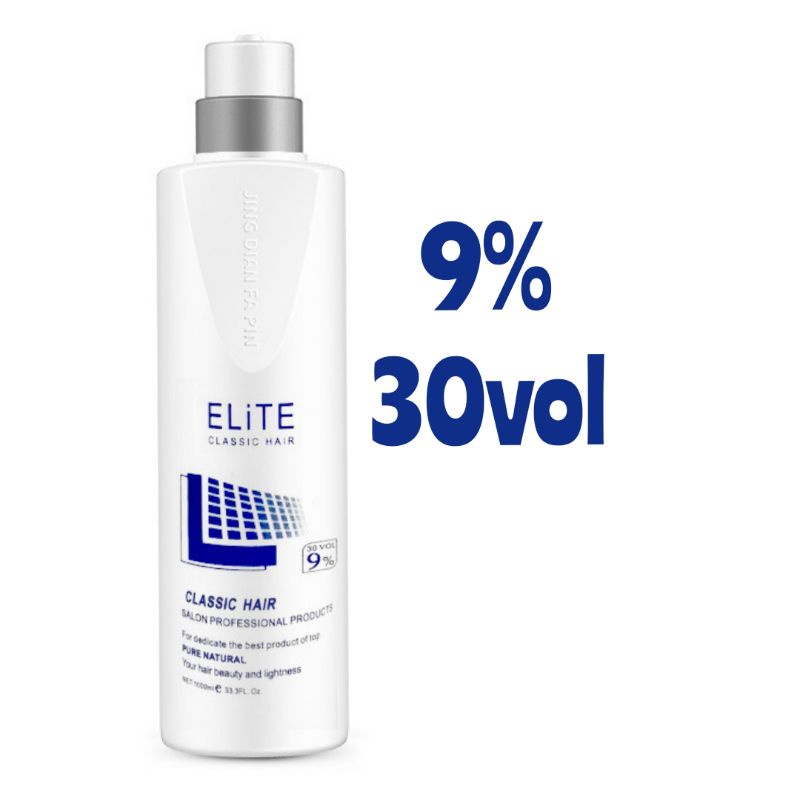 ELITE Clasic Hair colormax Developer oxydant Peroxide 1000ml hair color keratin campuran cat &amp; bleaching elit