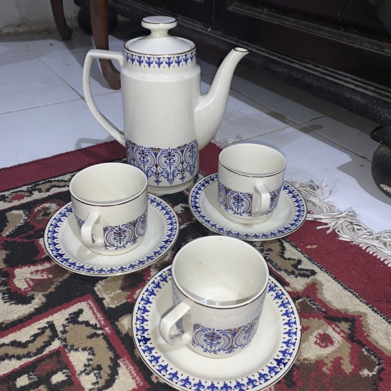 Tea Set Keramik Akura Toki Japan Antik