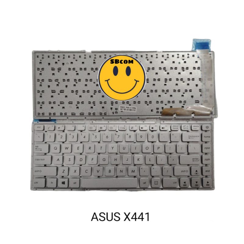 Keyboard Asus X441 X441S X441U X411UB X441M X441MA X441B X441N X441NA silver