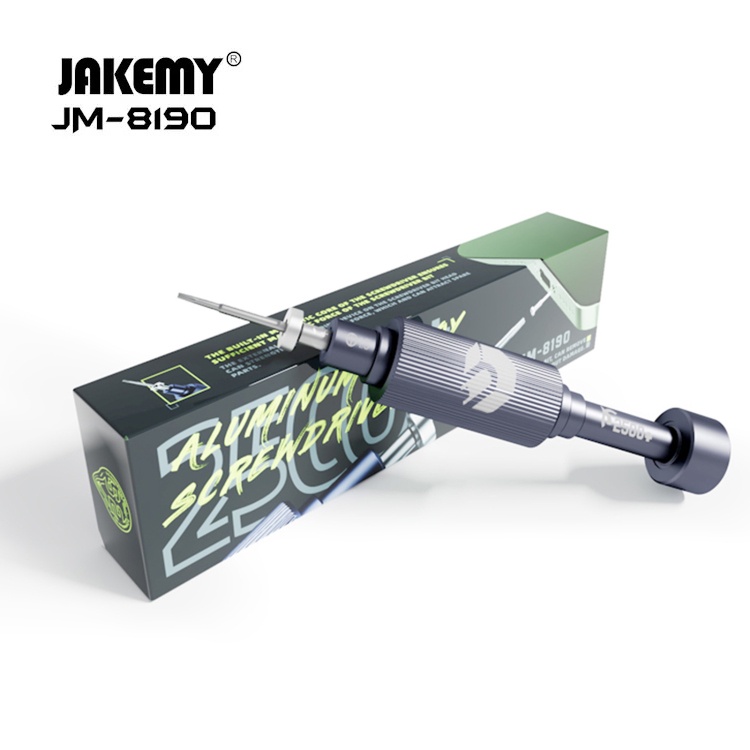 Jakemy JM-8190 Precision Obeng Aluminum Screwdriver