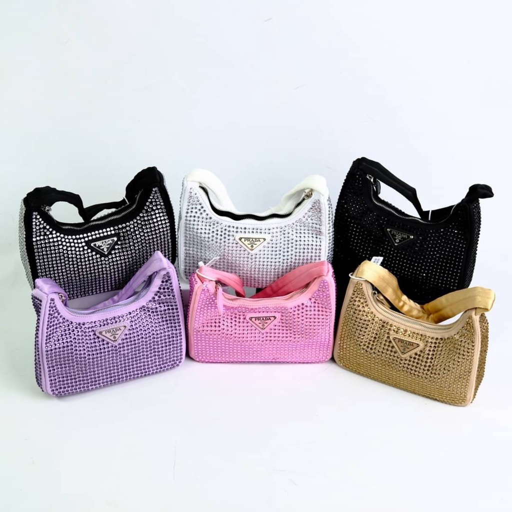 [7.7 Boombastis Sale⚡] - TAS WANITA IMPORT BRANDED PD SHOULDER BAG PD003 PREMIUM