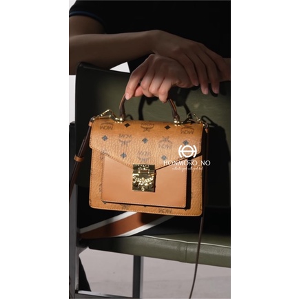 mcm patricia medium satchel