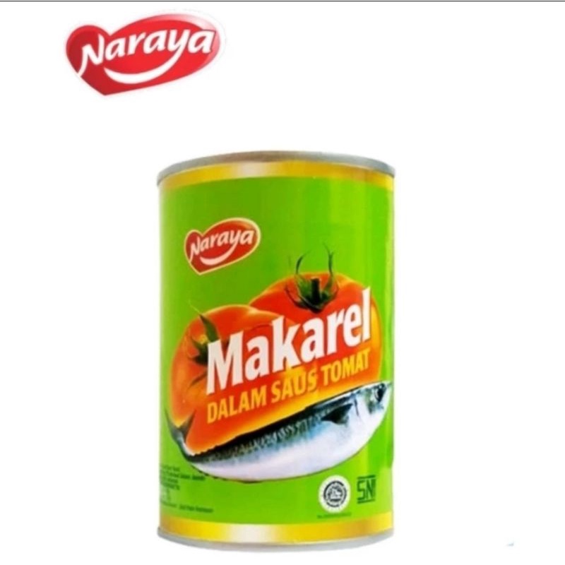 Jual NARAYA SARDEN SARDIN MAKAREL DALAM SAOS TOMAT KALENG 425 GRAM