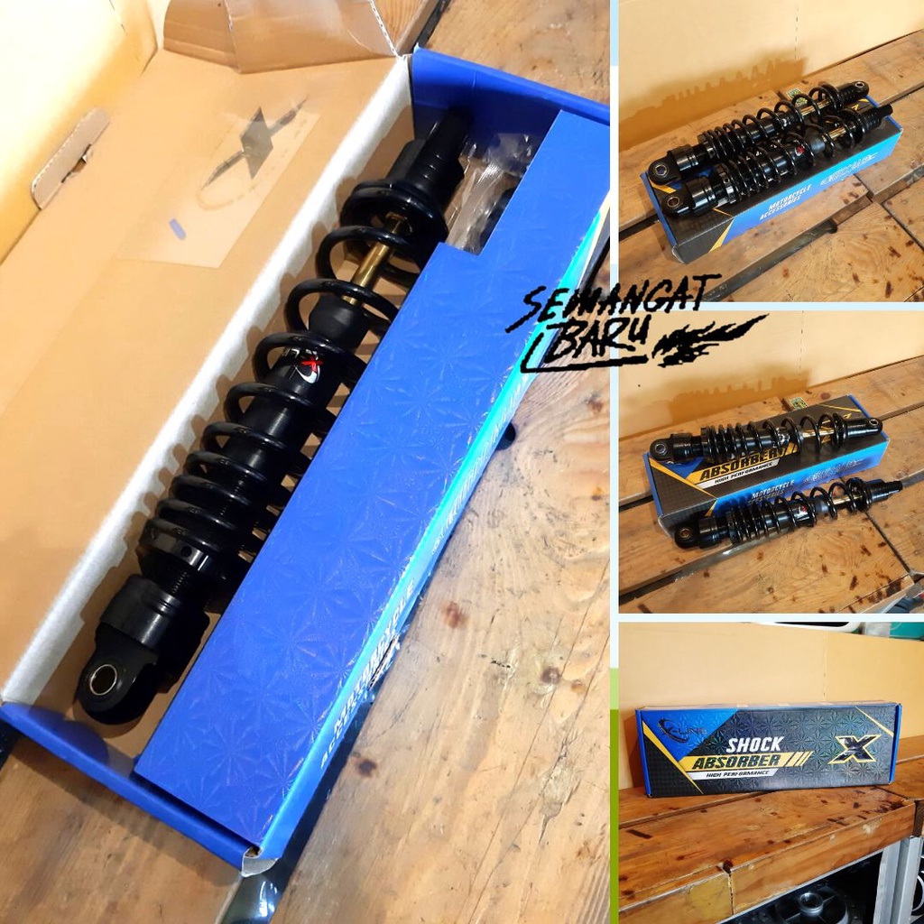 XLine Shock 527 Tiger Gl CB 320MM dan Jupi z Fizr 340MM