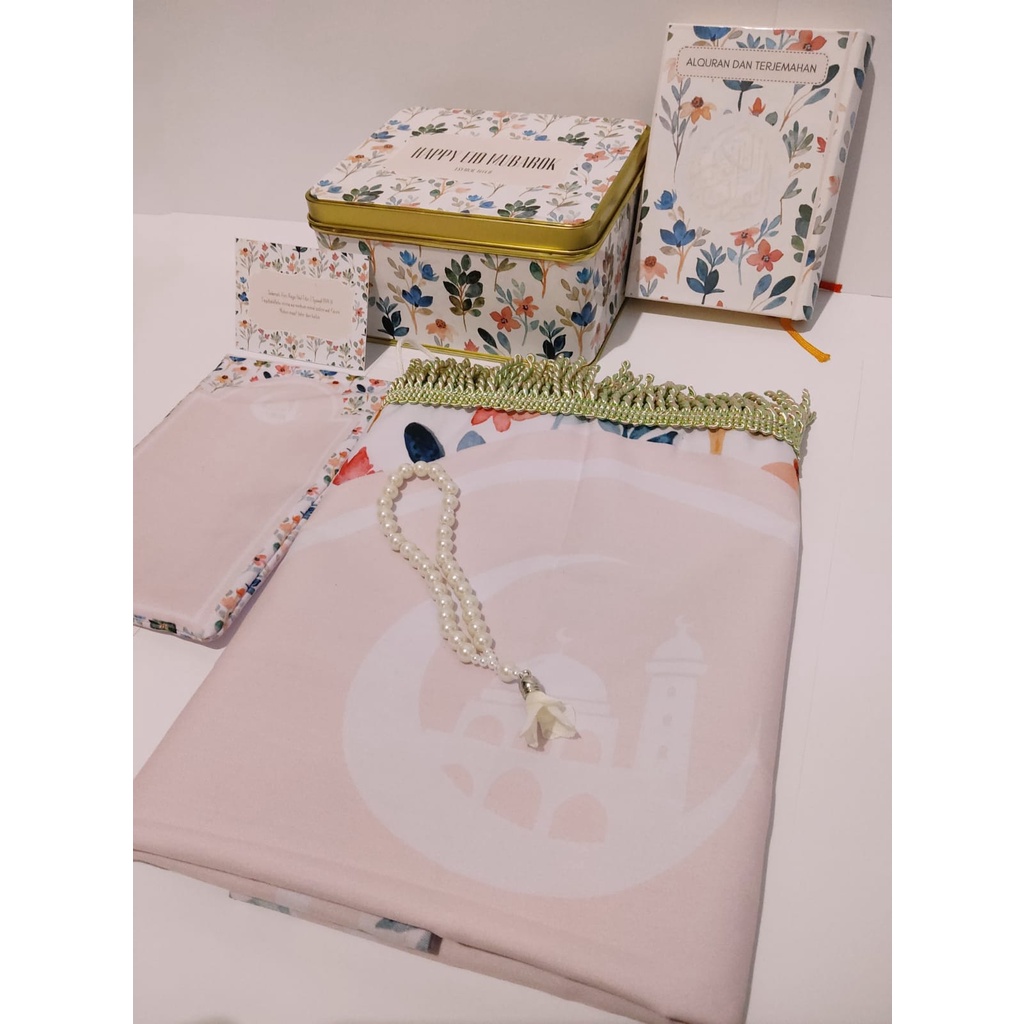 Hampers Idul Fitri/Umroh/Pengajian box kaleng