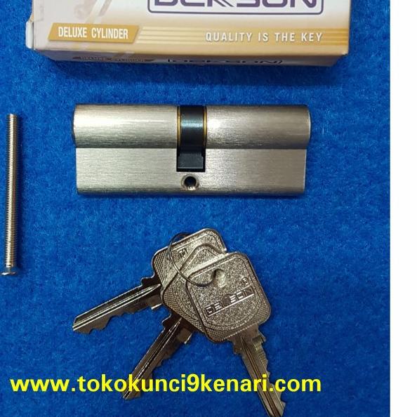 Silinder Kunci Pintu 8cm Dekson CYL DC DL 80MM SN |Cylinder 8cm dekson