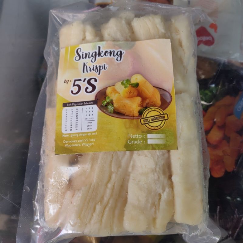 

Singkong Krispi Frozen