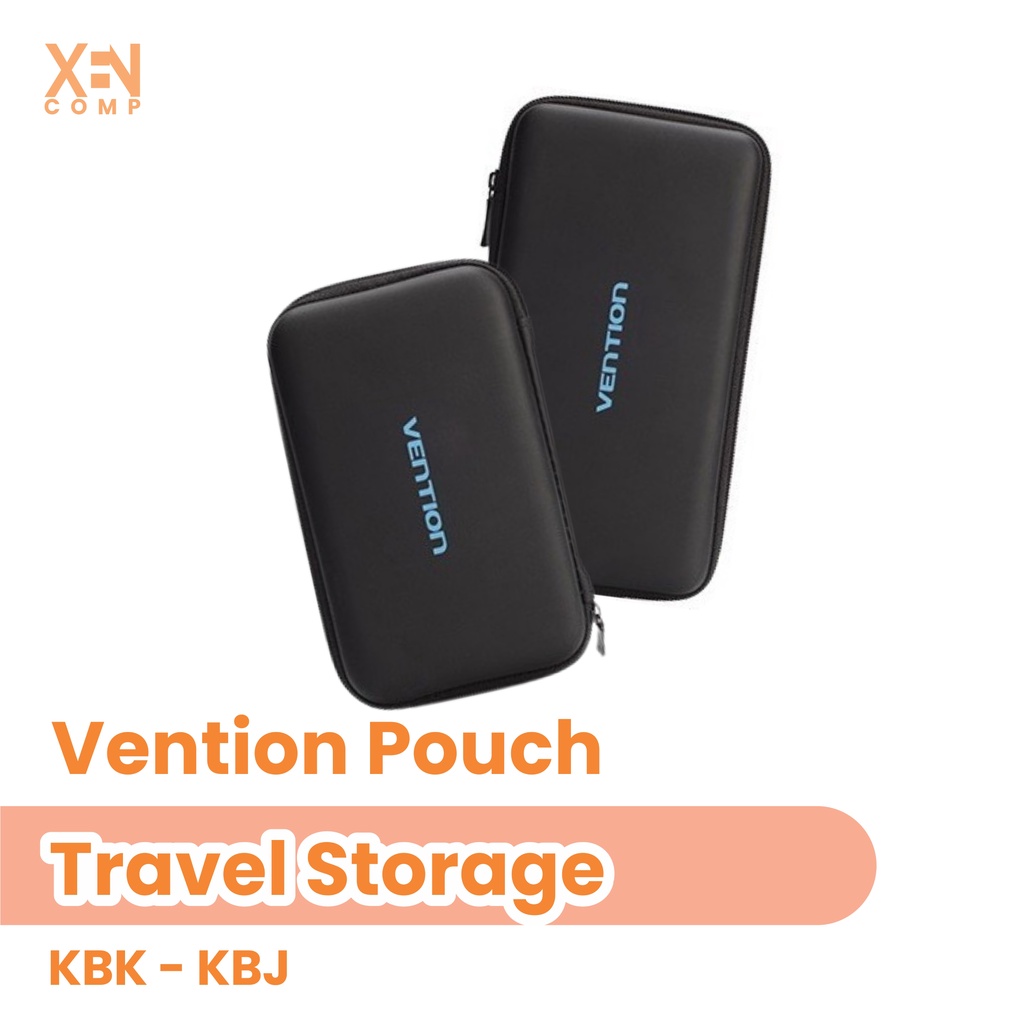 Vention Travel Storage Pouch Organizer Electronic Accessories KBJ KBK