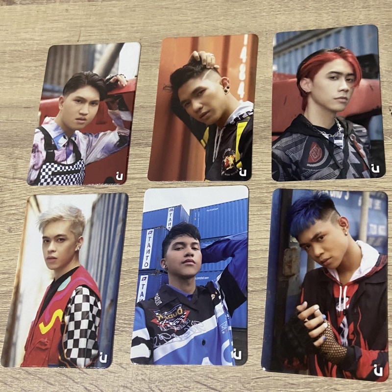 photo card PC Official UN1TY So Bad Fiki Ricky Shandy Fenly Fajri Gilang Zweitson