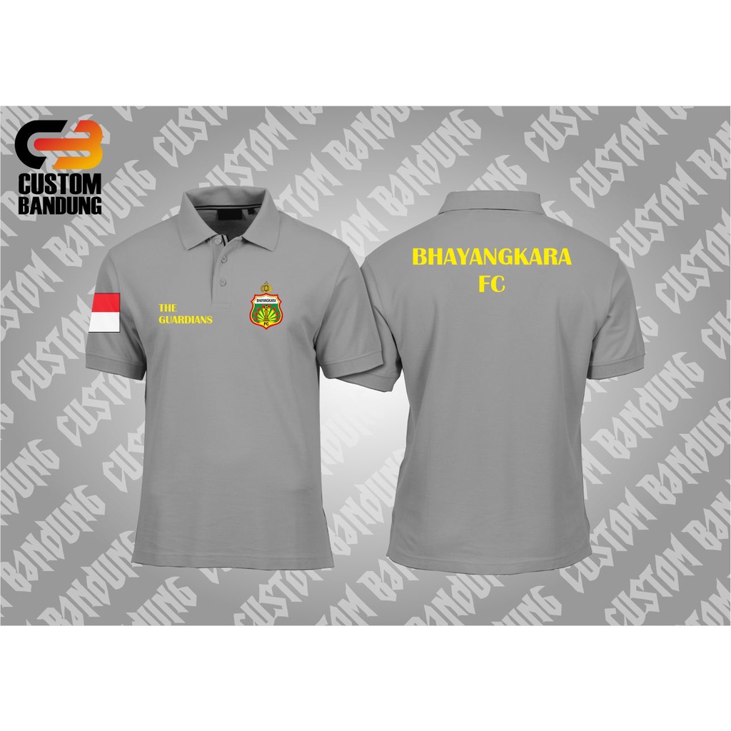 KAOS POLO BHAYANGKARA FC INDONESIA / KAOS GAME / BAJU KAOS CLUB MOTOR/ KAOS DISTRO/ KAOS KOMUNITAS/ KAOS CUSTOM/ KAOS MURAH /COMBED 30S LEMBUT NYAMAN DIPAKAI/ KAOS KEREN/ KAOS PREMIUM QUALITY