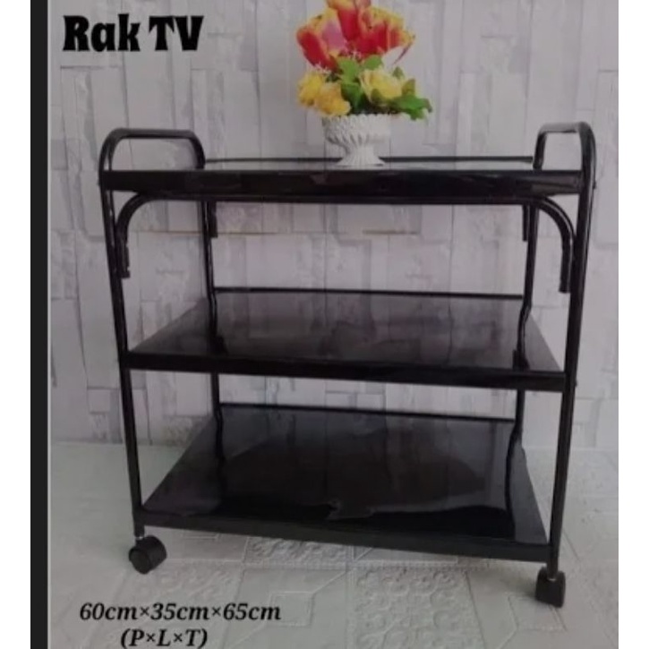 RAK TV KAYU - BESI - NAPOLLY Khusus Tg Pandan