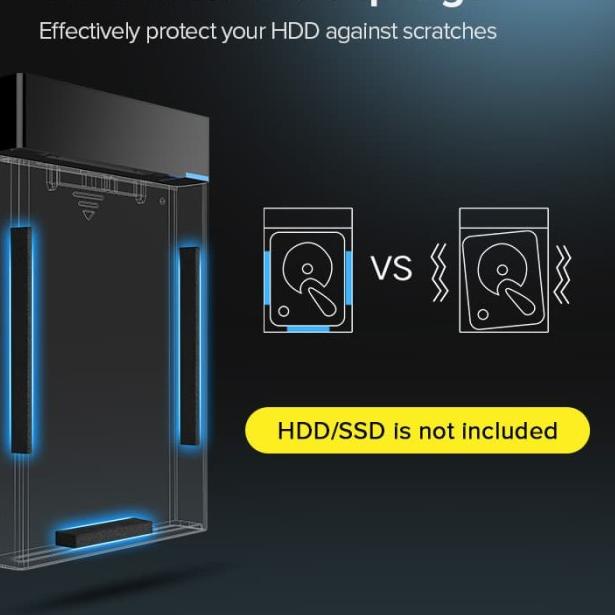 Ugreen Casing Enclosure Hard Disk External 2.5 "SATA USB3.0 - (30848)