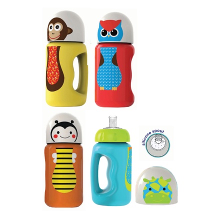 ❤ZJ❤ Botol Minum Anak dengan Cucupan Silikon BABY SAFE / BABY SAFE Bottle Silicone Spout 300ml